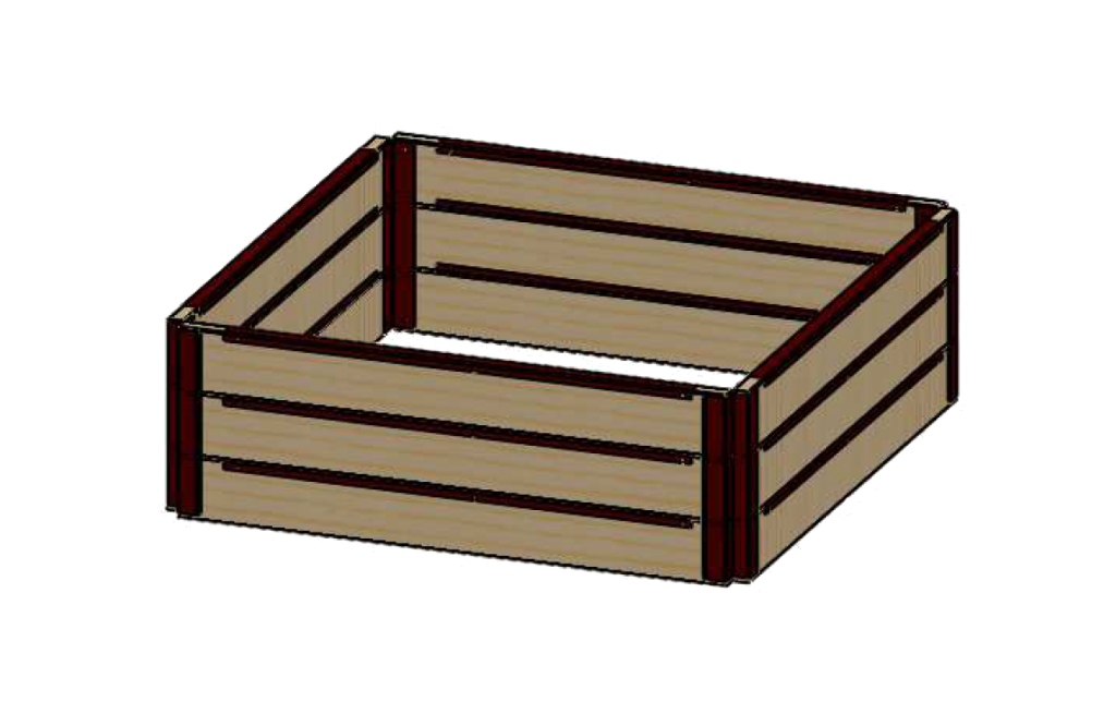 18-tall-4x4-kit-parts-list-raised-bed-brackets