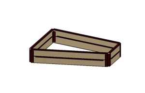 12 inch Trapezoid Raised Bed