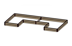 Raised Bed Configurations - 4x8