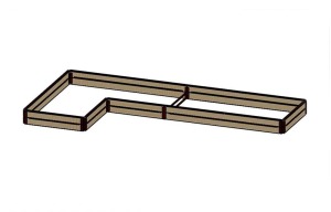 Raised Bed Configurations - 4x8