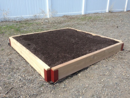 4'x4'x6" Raised Bed Kit (Wood Included)